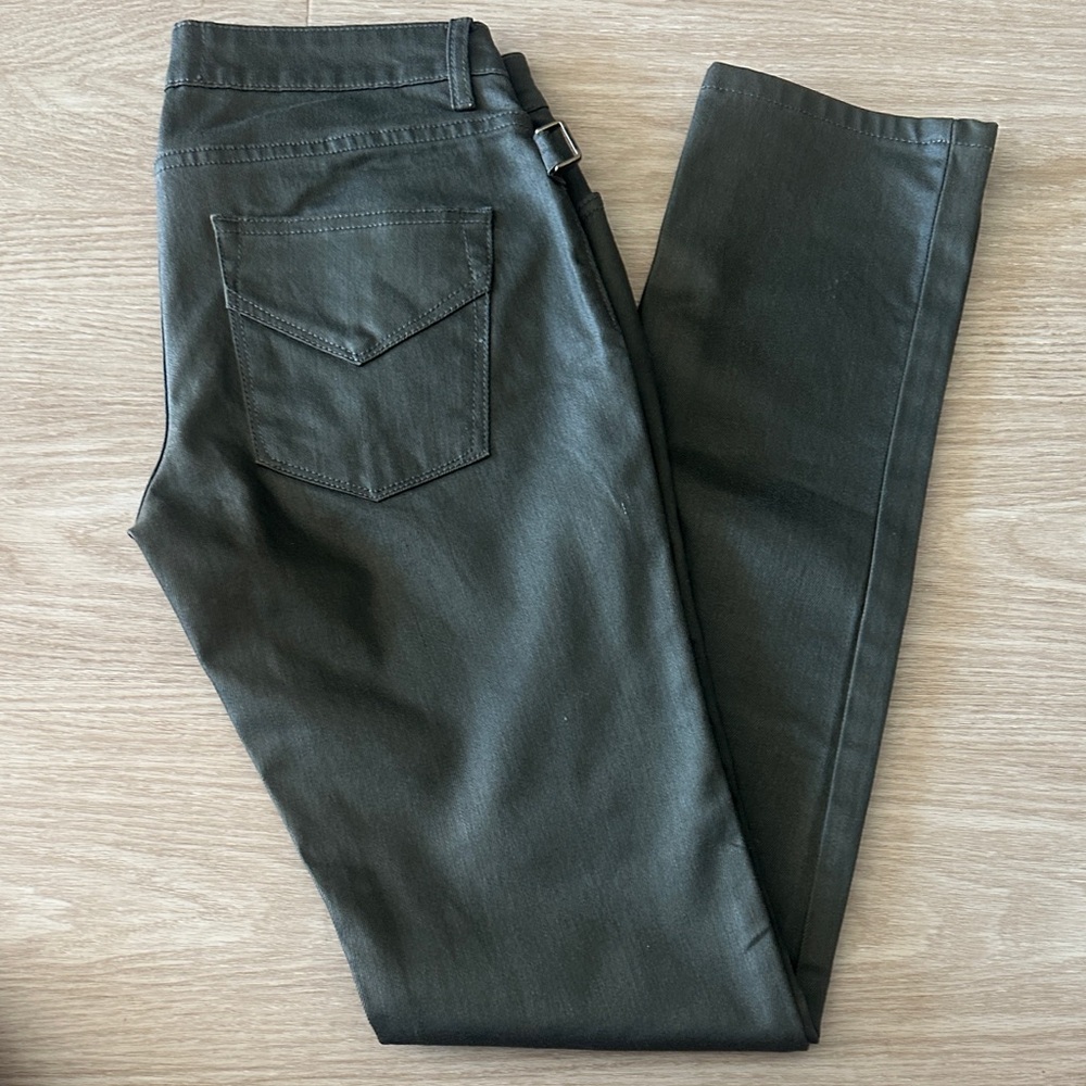 Zadig & Voltaire Darkside Olive skinny cotton